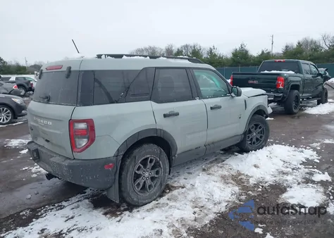 2024 Ford Bronco Sport Big Bend из США, поврежденный, VIN 3FMCR9B64RRE12469